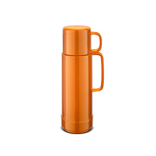ROTPUNKT Isolierflasche 80 Andreas 0,75 l | Zweifunktions-Drehverschluss | BPA Frei- gesundes Trinken | Made in Germany | Warm + Kalthaltung | Glaseinsatz | Shiny Fox von ROTPUNKT