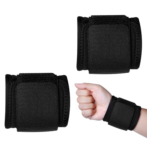 RTRTGS Handgelenk Bandagen Wrist Wraps Handgelenkbandage für Fitness, Handgelenkstütze, Bodybuilding, Kraftsport von RTRTGS