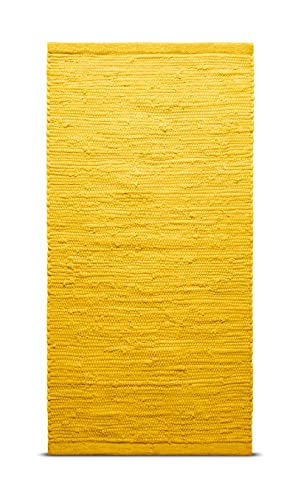 RUG SOLID, Cotton Rog, Regenmantel Gelb, 60 x 90 cm von Rug Solid