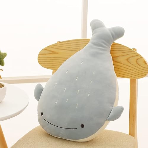 Bangtan Sofa Kissen, Extra Dick und Extra Flauschig Kuschelkissen Plüsch Puppe Kissen Kastenkissen Dekokissen für Sofa Schlafzimmer Auto (Wal, 50CM) von Ruick