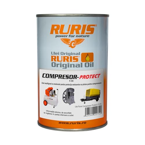 RURIS Kompressor-Protect Öl 600 ml für Ölkompressoren von RURIS POWER FOR NATURE