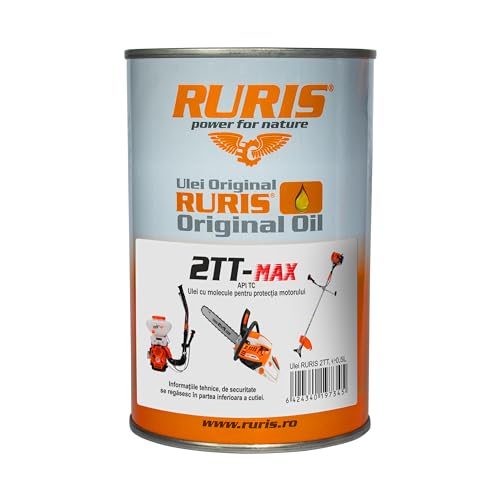 Ruris Öl 500ml 2TT-MAX für 2-Takt-Motoren von RURIS POWER FOR NATURE