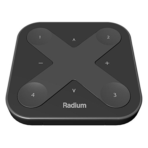 Radium Smart Blue Remote (Fernbedienung zur Lichtsteuerung) schwarz, 9 x 9 x 1,2 cm von RADIUM