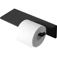 Radius Design - Puro Toilettenpapierhalter, schwarz von Radius Design