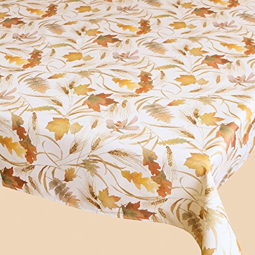 120x225 cm Große Decke - Textildruck Motiv ''Herbstlaub'' von Raebel