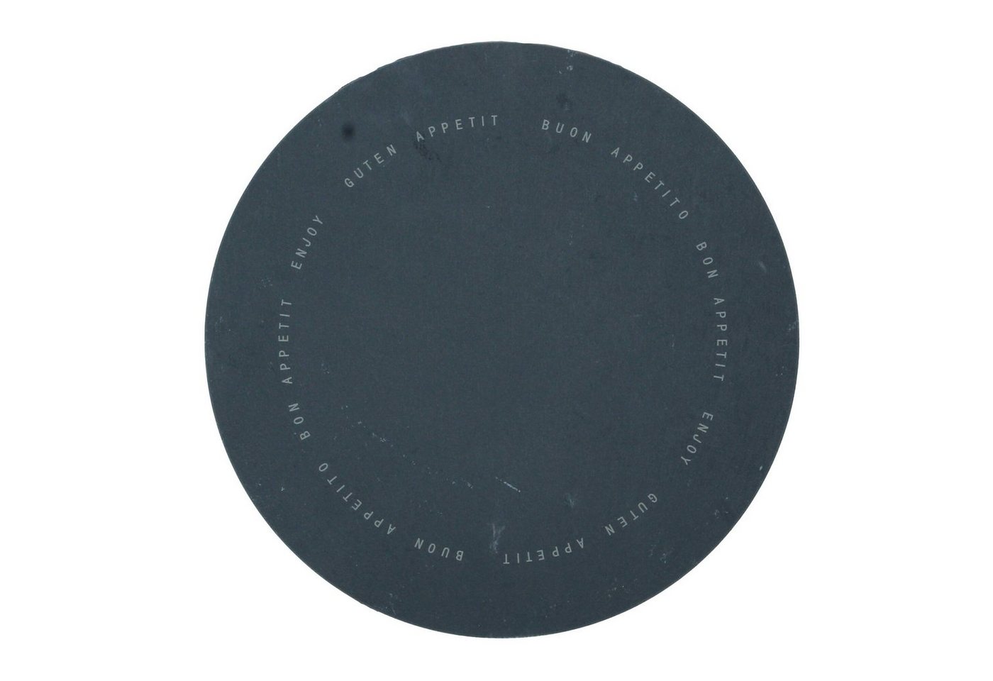 Platzset, Guten Appetit Untersetzer 32 cm schwarz, Räder, (1-St) von Räder