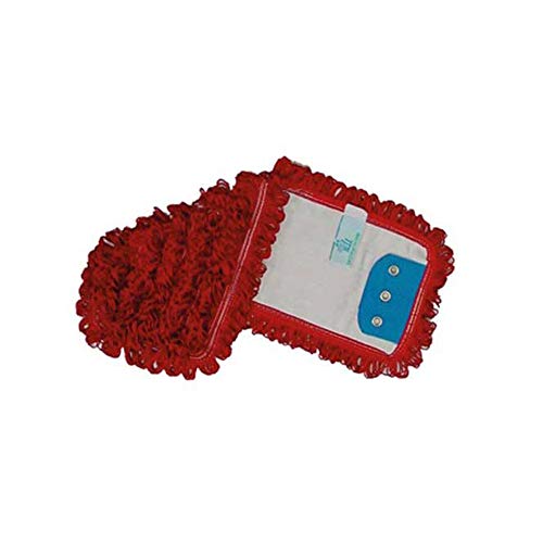 Ramon Hygiene 8582R Premium Mikrofaser-Moppkopf, Rot, 40 cm, 5 Stück von Ramon Hygiene