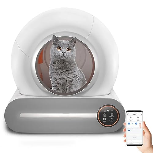 RayGenius Intelligent Self-Cleaning Cat Litter Pan Automatic App Remote Control Automatic Cat Litter Pan Intelligent Cat Litter Pan Automatic Cat Litter Pan von RayGenius