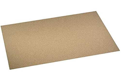 RAYHER HOBBY Rayher Kork-Platte, 30 x 45 cm, 3 mm stark, elastisch, geeignet als Pinnwand, Untersetzer, 6212000 von Rayher