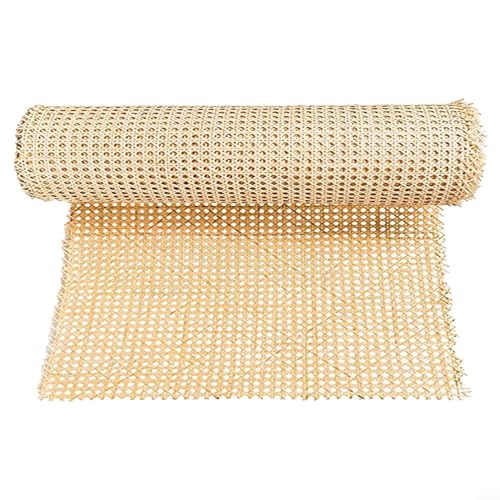 Rattan-Netz-Rolle, natürliches Rattan-Rohr-Gurtband für Möbel, Stühle, Schränke, Decken (45 x 150 cm) von ReachMall