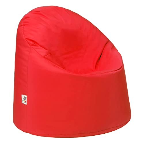 Ready Steady Bed Sitzsack für Kinder, für drinnen und draußen, wasserabweisend, weich und bequem, langlebig, ergonomisch gestaltete Kleinkind-Möbel, Rot von Ready Steady Bed