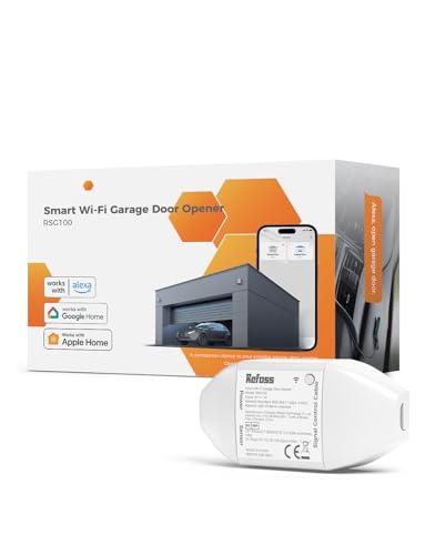 Refoss Smart Garagentoröffner WLAN Fernsteuerung, Kompatibel mit Apple HomeKit, Alexa, Google Home, Kein Hub Erforderlich von Refoss