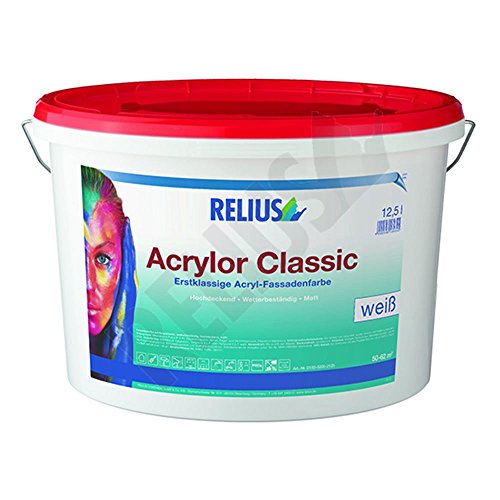 Relius Acrylor Classic, weiß, 12,5 Ltr. von Relius