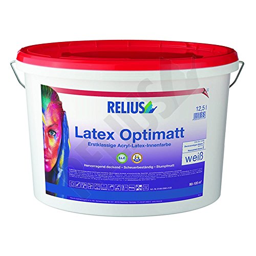 Relius Latex Optimatt ELF, weiß, 12,5 Ltr. von Relius