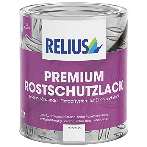 Relius Premium Rostschutzlack grau 10 Liter von Relius