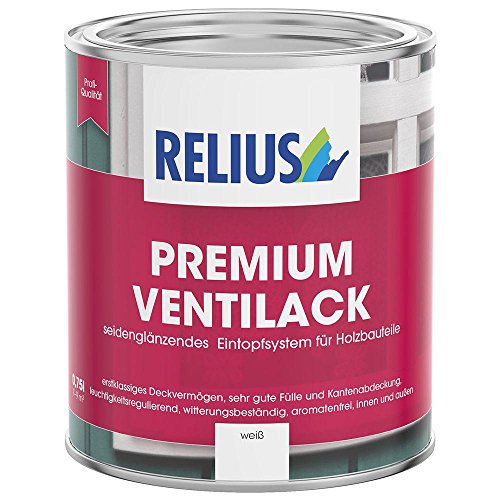 Relius Venti 1-2-3 Fensterlack 0,75l, 7-8 m² von Relius