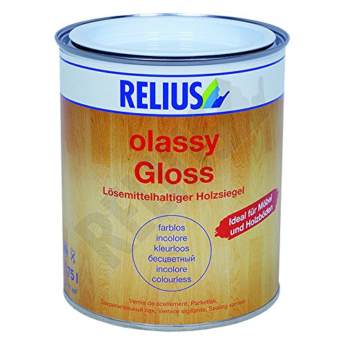 Relius olassy Gloss, farblos, 0,75 Ltr. von Relius