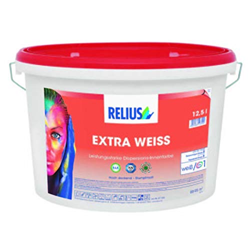 Relius ExtraWeiss Weiß / Basis 1 12,5 L von Relius