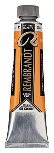 Talens Rembrandt - Excelentes colores de pintura al óleo - 40 ml - 285 Amarillo permanente oscuro von Rembrandt