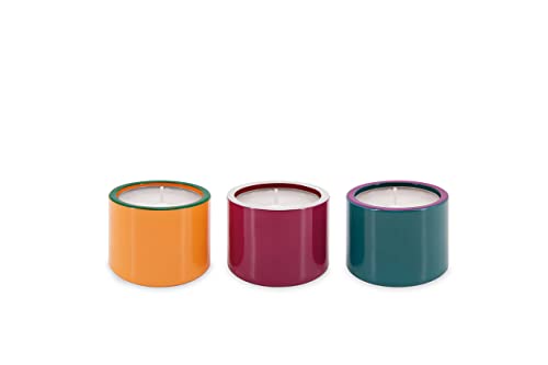 REMEMBER Deko Kerzen im Glas - 3er-Set Kerzenhalter für Stabkerzen und Teelichter - Verwandele Dein Zuhause in eine einzigartige Wohlfühloase von Remember