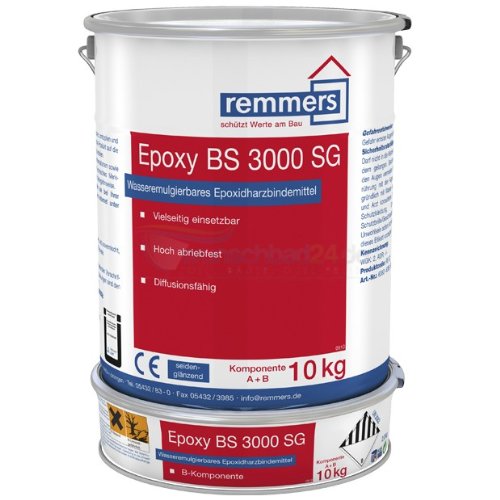 Remmers Epoxy BS 3000 SG KIESELGRAU Epoxydharz 2K 10Kg von Remmers