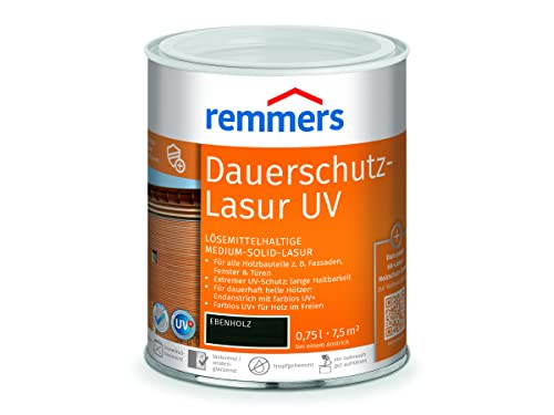 Remmers Langzeit-Lasur UV, Ebenholz 750ml von Remmers