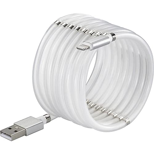 Renkforce USB-Kabel USB 2.0 USB-C® Stecker, Apple Lightning Stecker 2.00 m Weiß TO-6897015 von Renkforce