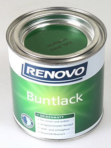 Seidenmattlack Laubgrün RAL 6002 - 375 ml von Renovo