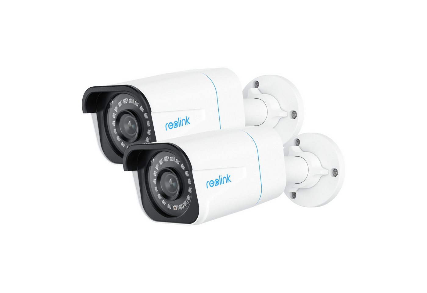 Reolink RLC-810A Überwachungskamera (Außenbereich, Innenbereich, 2-tlg., Personen-/Fahrzeugerkennung, Smart Home, IR Nachtsicht, 8MP, 4K Smarte) von Reolink