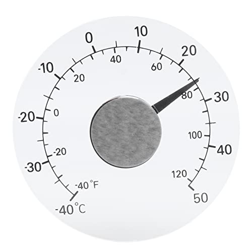 Restokki 4,3-Zoll aussenthermometer wetterfest außenthermometer Thermometer aussen fensterthermometer aussen Türfenster-Temperaturmessgerät für den Bauernhof von Restokki
