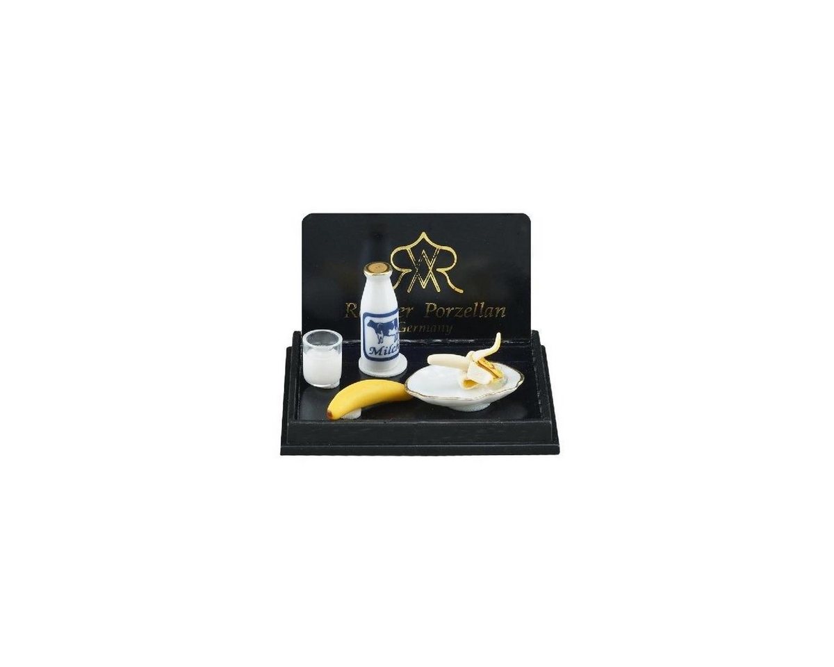 Reutter Porzellan Dekofigur 001.418/5 - Bananenmilch, Miniatur im Maßstab 1:12 von Reutter Porzellan