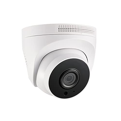 Revotech HD 3MP Indoor POE IP Kamera mit Audio, Kuppel Überwachungskamera 3 Array LED IR Nachtsicht P2P Fernansicht CCTV Kamera H.265/H.264 (I3006-P-Audio) von Revotech