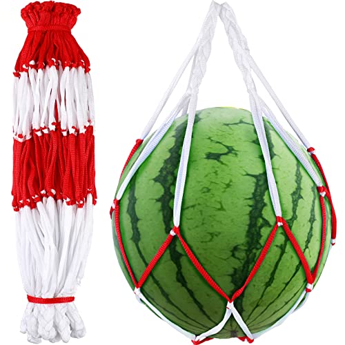 Riakrum 50 Stück Melonen-Hängematten Wiegen Wassermelonennetze für Melonen hängende Wassermelonennetze Taschen Melonen Hängematten Wiegen für Wassermelone, Honigmelone, Gurken, Cantaloupe von Riakrum