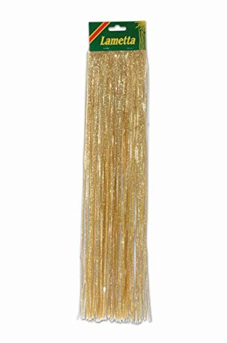 Lametta Folie glatt gold mit Glitter 140 Fäden von Riffelmacher & Weinberger