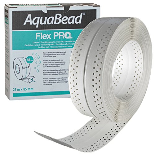 2x Rigips AquaBead Flex PRO 25m 85mm Kantenschutz selbstklebend von Rigips