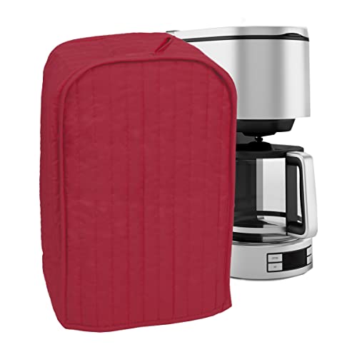 RITZ Bezug für Mischpult oder Kaffeemaschine, Polyester/Baumwolle, gesteppt, Staub- und Fingerabdruckschutz, maschinenwaschbar, Paprika Rot von Ritz