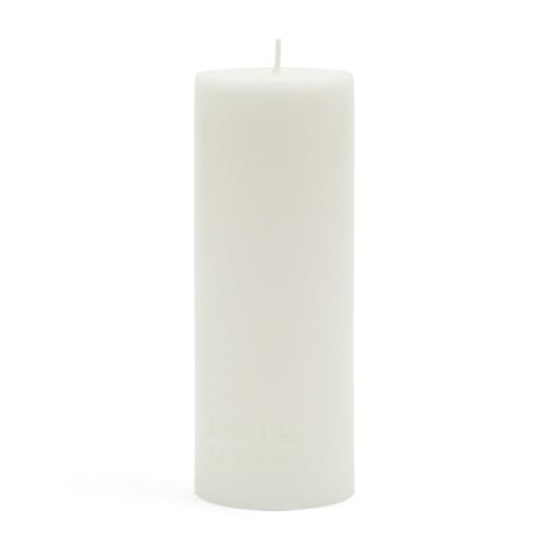 Riviera Maison - Kerze, Stumpenkerze - Pillar Candle ECO - Stearin - Farbe: Off-White - (ØxH) 7 x 18 cm von Riviera Maison