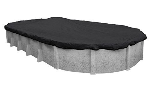 Robelle 381530 Mesh Winter Pool Abdeckung für ovale Aufstellbecken 4,6 x 9,1 m Ovalpool von Robelle