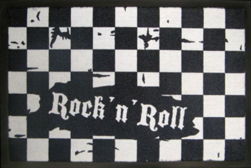 Checkered Rock 'N' Roll von Rockbites Design
