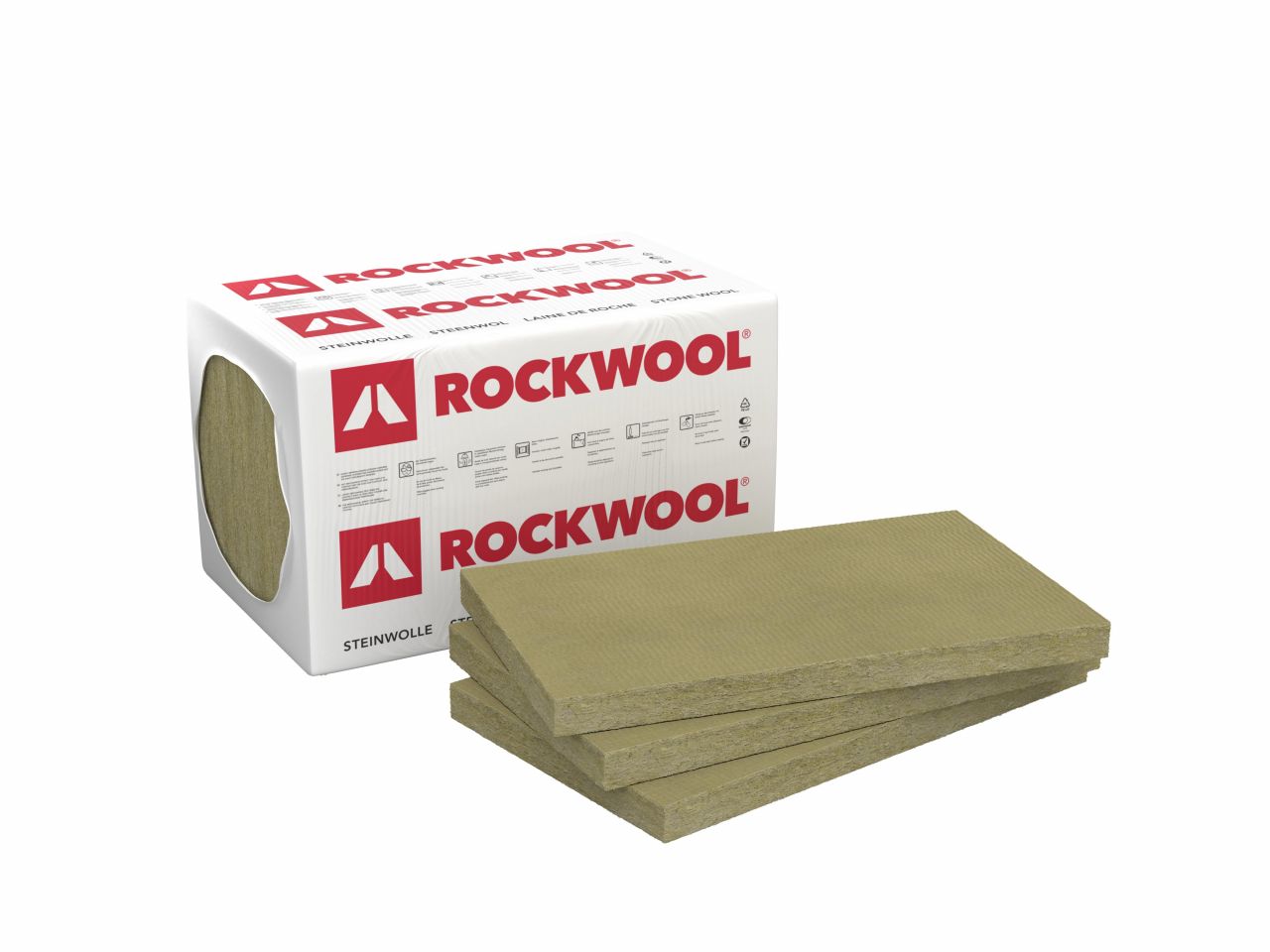 Rockwool Trennwandplatte Sonorock Akustik WLG 040 von Rockwool Mineral