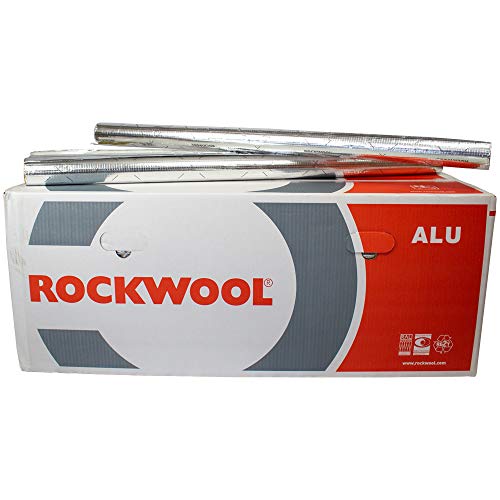 Steinwolle Rohrisolierung Rockwool 800 alu 133 x 40 mm von Rockwool