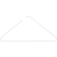 Roomsafari - Triangle Kleiderbügel, weiß von Roomsafari