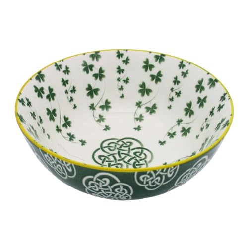 Irish Celtic Bowl With Trellis Shamrock Design 14cm von Royal Tara