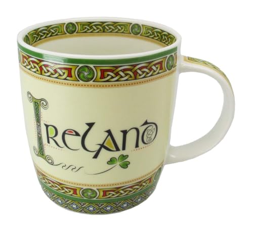 Royal Tara Tasse aus feinem Porzellan, mit keltischem Knoten-Design, 325 ml von Royal Tara