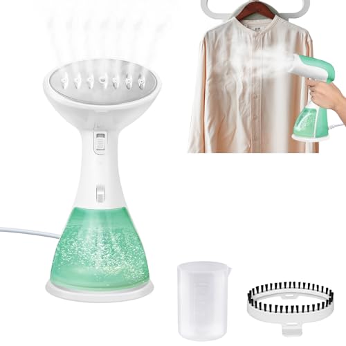 Dampfbügeleisen mit Dampfbürste & 300ml Wassertank, 1500W Dampfglätter Steamer, Dampfleistung 27g/min, Reisebügeleisen Dampfglätter Fast Wrinkle Remover Dampfbügeleisen Kleidung & Hemden Bügeln von Royalswill