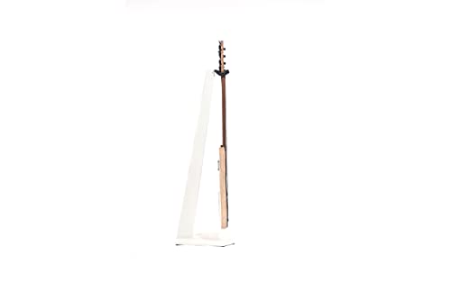 Ruach GS-6 Gitarrenständer aus Holz für Bassgitarre, Weiß von Ruach