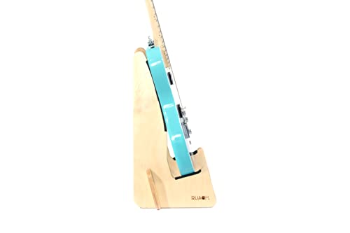 Ruach GS-7 A-Frame Einzel-Gitarrenständer für E-und Bass, Birke von Ruach