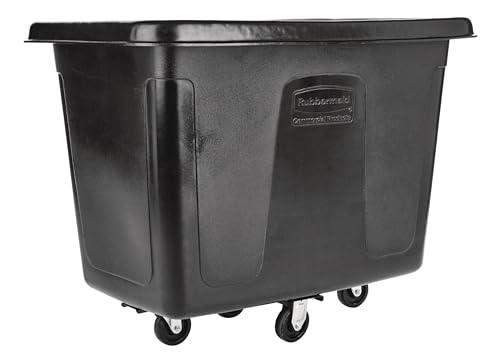 Rubbermaid Commercial Products 0.3m Cube Truck - Black von Rubbermaid Commercial Products