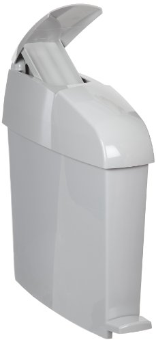 Rubbermaid Commercial Products San1Ped 580x490x155mm 20L Pedal Operated Bin - White von Rubbermaid Commercial Products