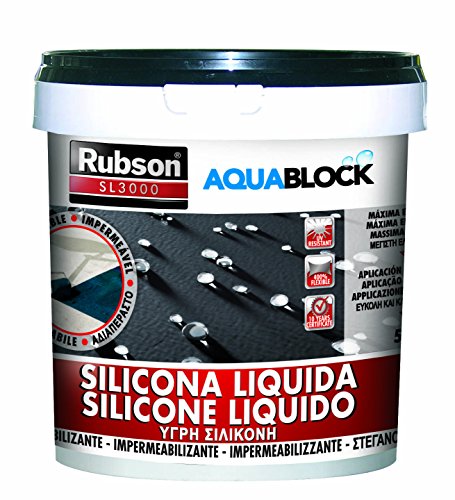 Henkel M287977 – Silikon Liquida SL3000 schwarz 5 kg. von Rubson
